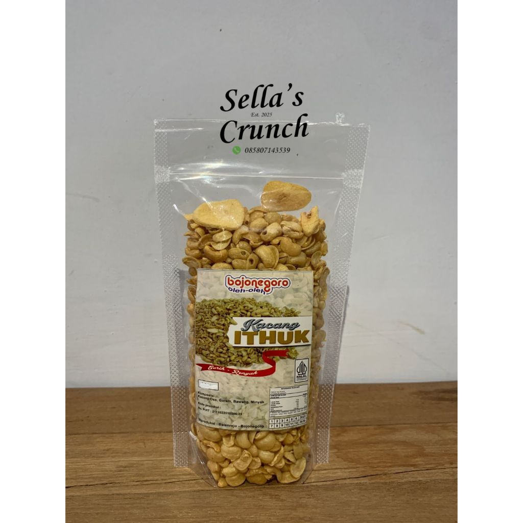 Kacang Ithuk Besar - Kacang Ose/Kedelai Gurih Renyah Khas Bojonegoro Jawa Timur
