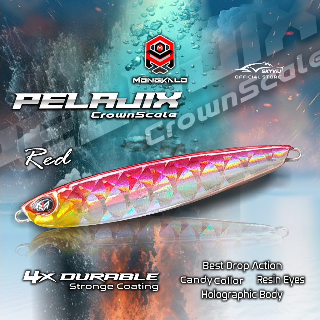 Mongkalo Pelajix Kipas noGID noMotif Candy 40 Merah