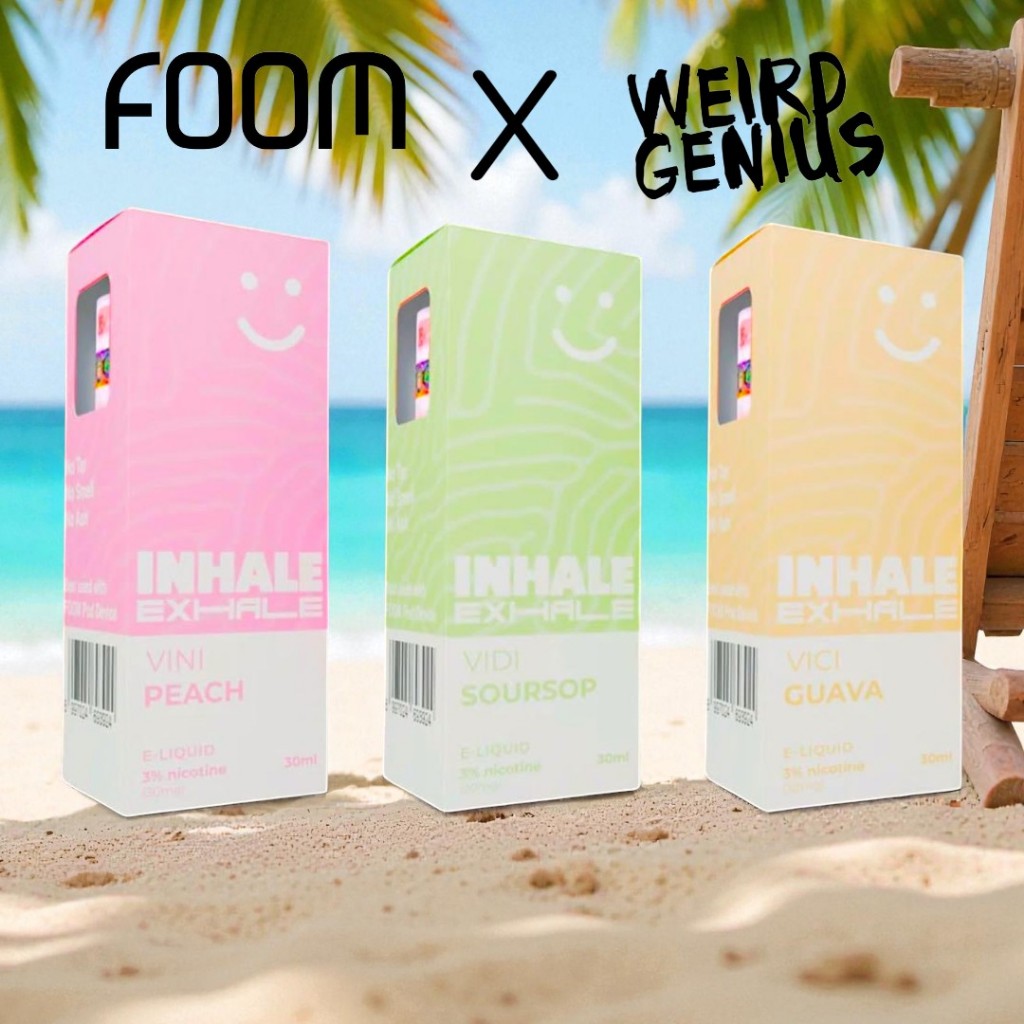 Foom WG Inhale Exhale Series Saltnic 30ML By Foom X WG