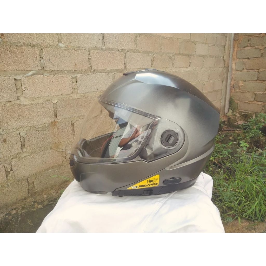 Helm Nolan N104A Grey Black