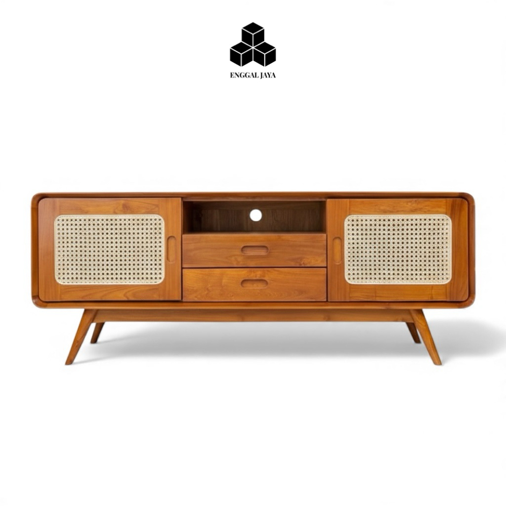 Meja Tv Retro Minimalis / Meja Console Tv Minimalis / Meja Konsole Retro | KAORI