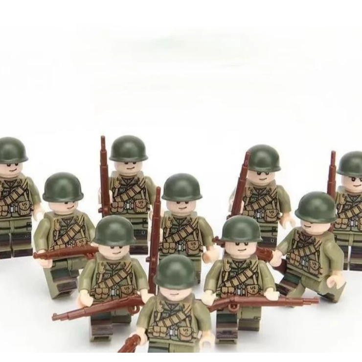 Minifigure Tentara Pd II [Baca Deskripsi] Mainan Edukasi