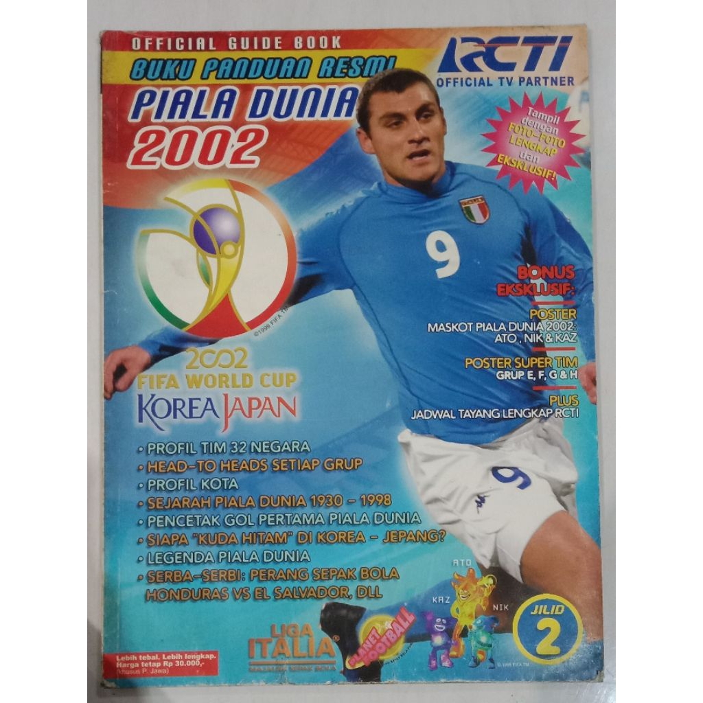 Majalah Bola Panduan PIALA DUNIA 2002
