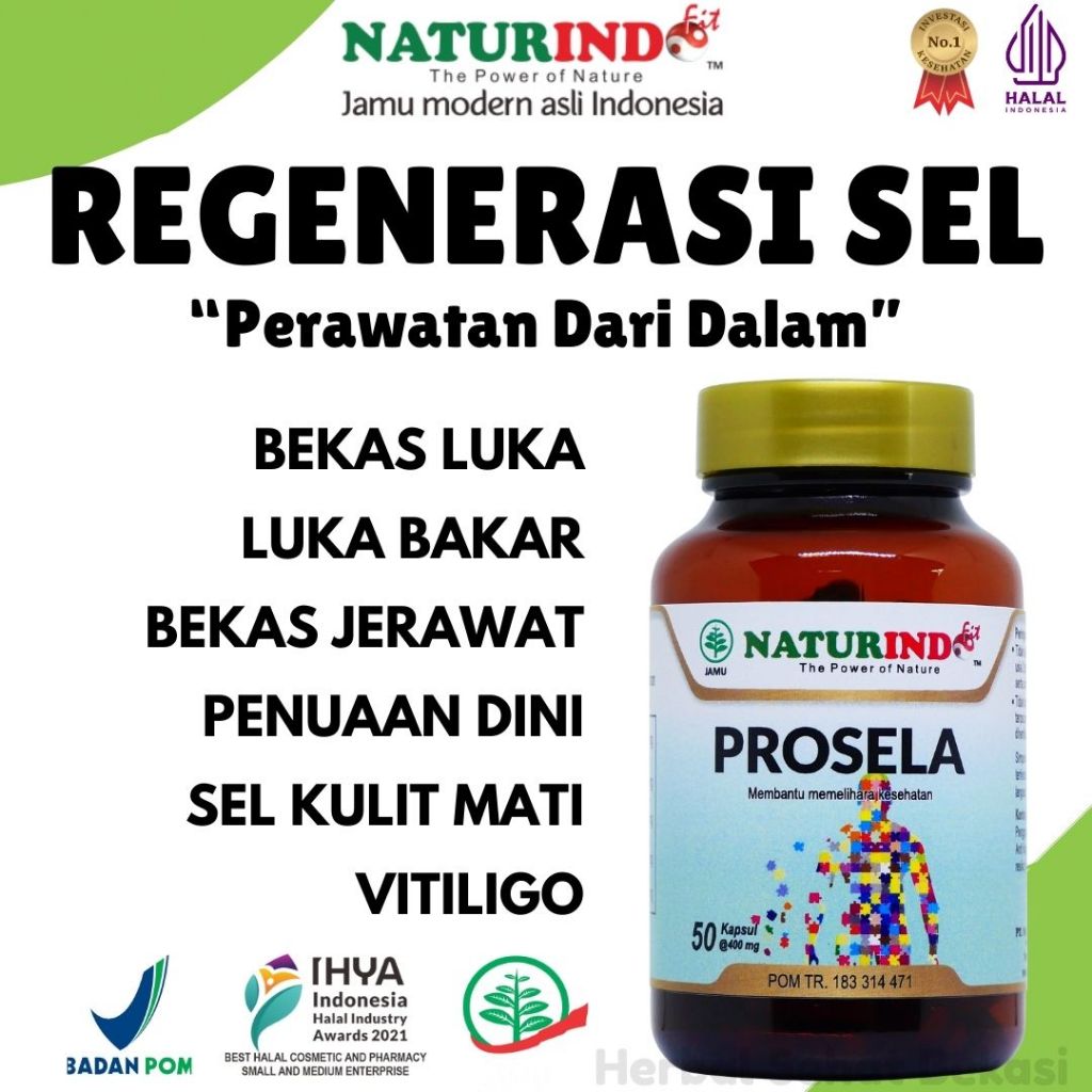 Herbal Regenerasi Sel & Pemulihan Tubuh Prosela Naturindo