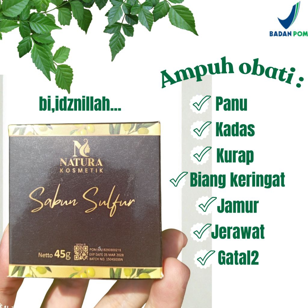 SABUN SULFUR SABUN GATAL PANU KUDIS EKSIM AMPUH