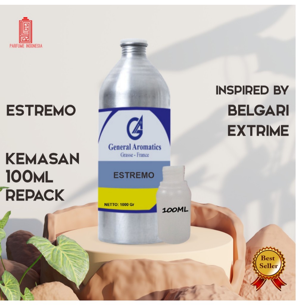 bibit parfum murni ESTREMO  GENERAL AROMATICS 100ML