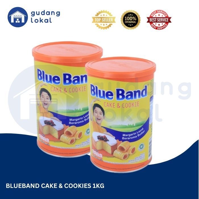BLUE BAND CAKE COOKIES TIN 1KG