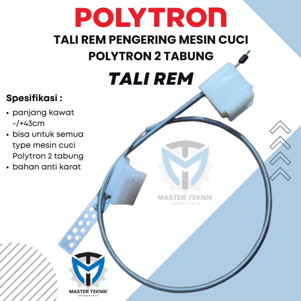 TALI REM PENGERING MESIN CUCI POLYTRON 2 TABUNG
