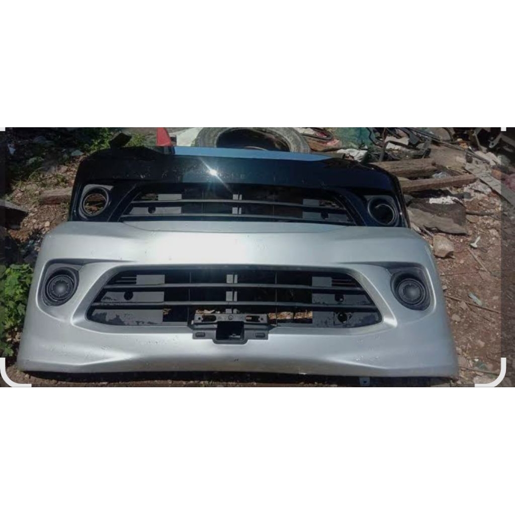 bumper depan luxio