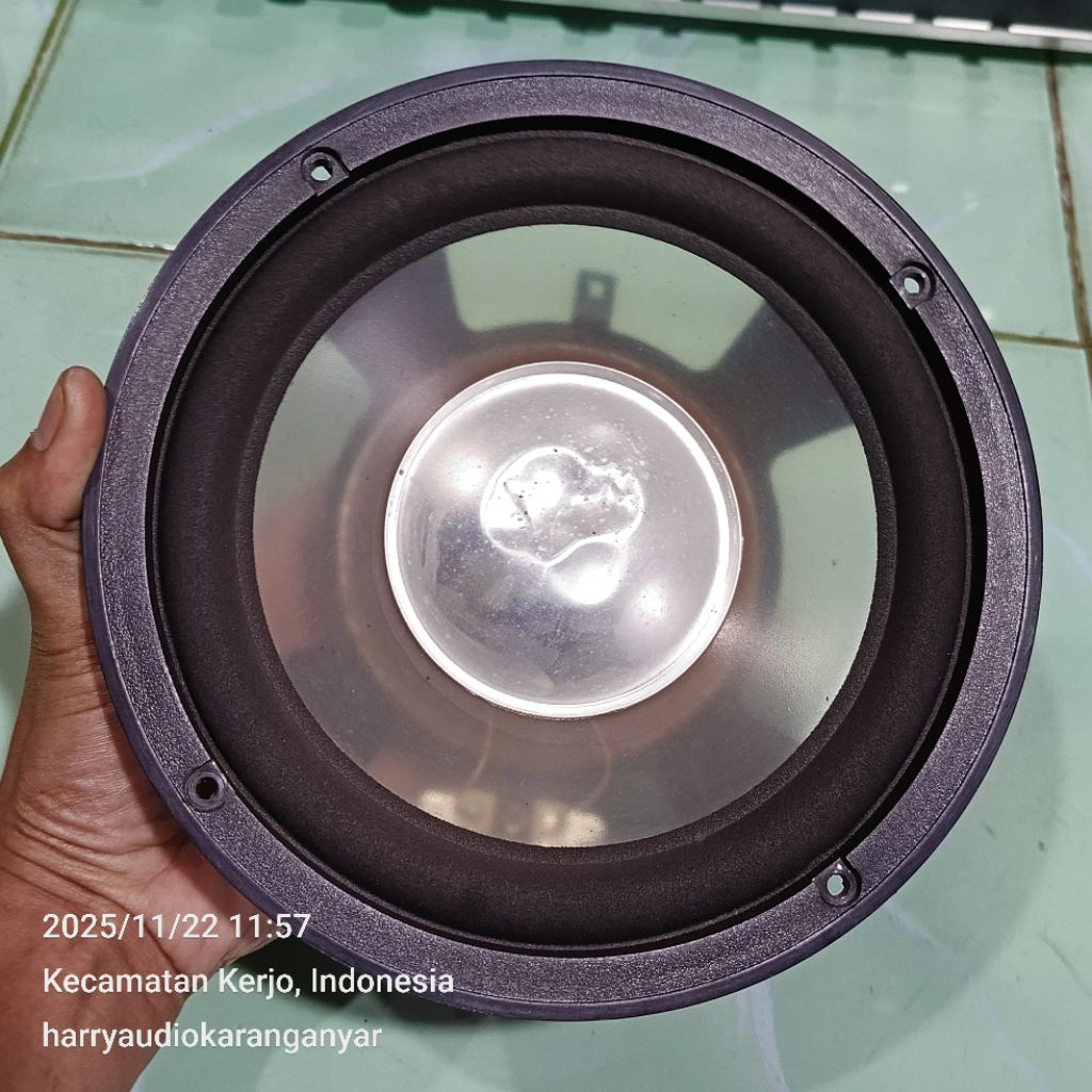 Speaker Woofer 8 inch – TEISCO ARROW Lepasan Ori – Kondisi Normal – Siap Pakai