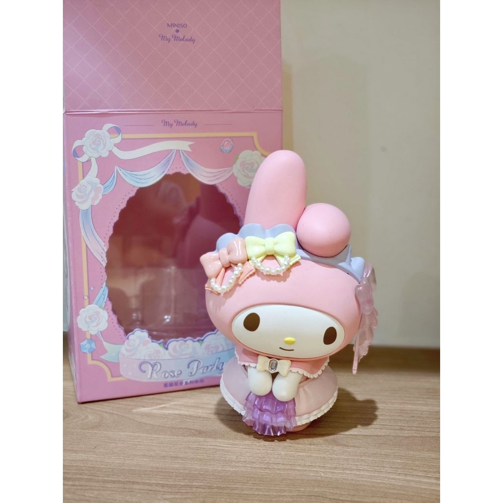 Miniso Original My Melody Rose Party Series Figure Model Second / Pajangan Sanrio
