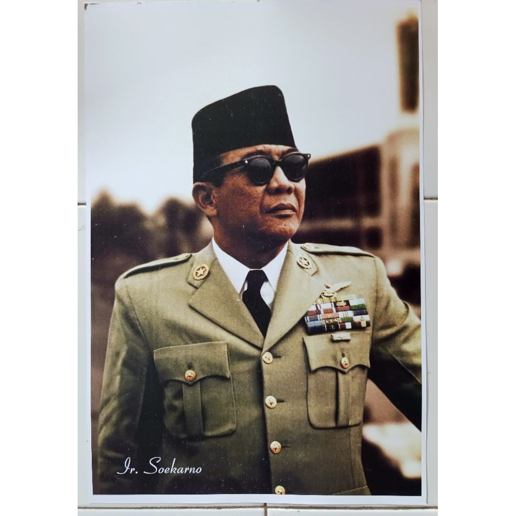 Poster A3+ Bung Karno (Ir. Soekarno)