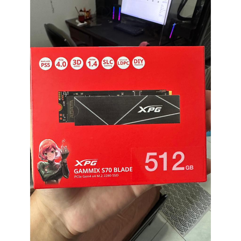 SSD ADATA XPG GAMMING S70 BLADE 512gb