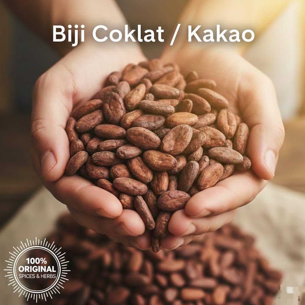 BIJI MURNI COKLAT KERING 1KG