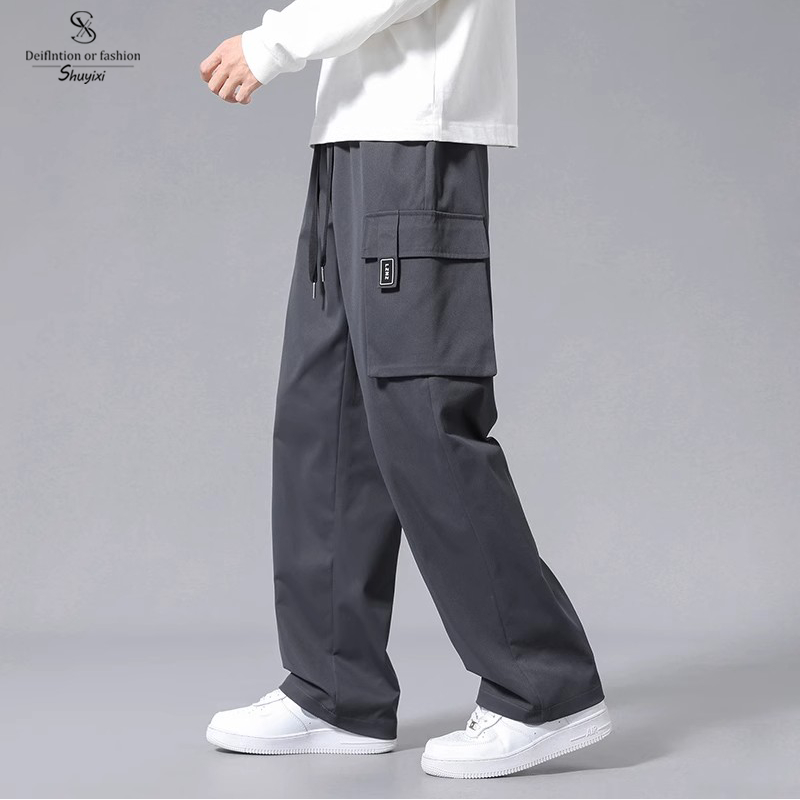 SUYX Cargo Pants Pria Wide Baggy Loose Fit Cargo Longpants Premium Celana Cargo Panjang Pria