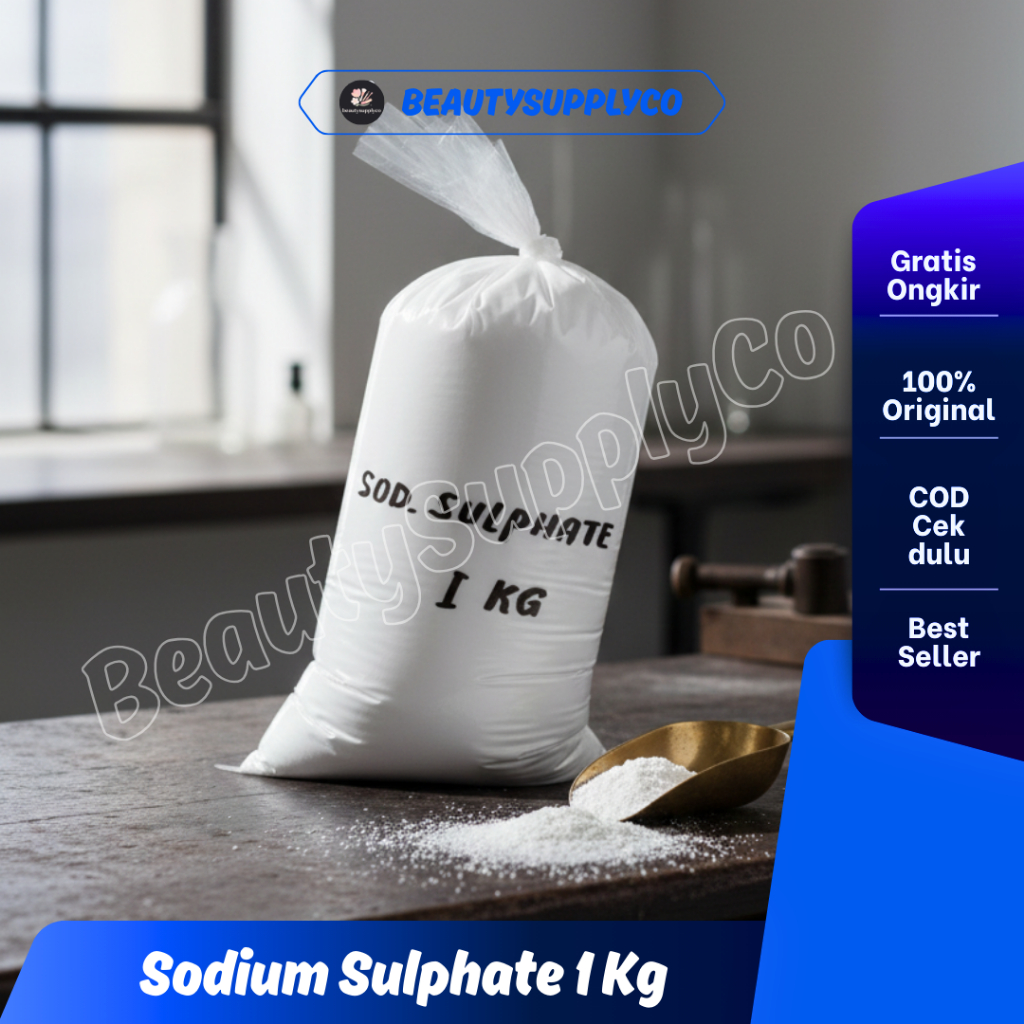 Sodium Sulfate 1 kg /Sodium Sulfate Anhydrous (Natrium Sulfat Anhidrat)