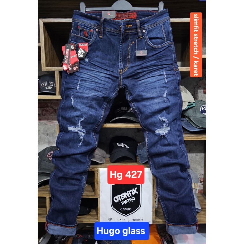 Celana panjang jeans cowok / pria keren murah