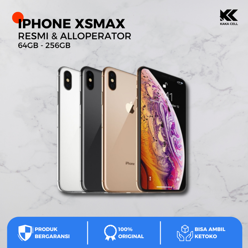 IPHONE XS MAX 64GB 256GB SECOND LIKE NEW