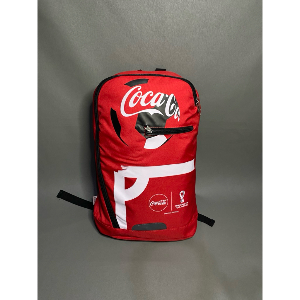 BACKPACK COCA COLA/ TAS RANSEL COCA COLA/ BACKPACK COCA COLA OFFICIAL MERCHANDISE FIFA WORLD CUP QAT