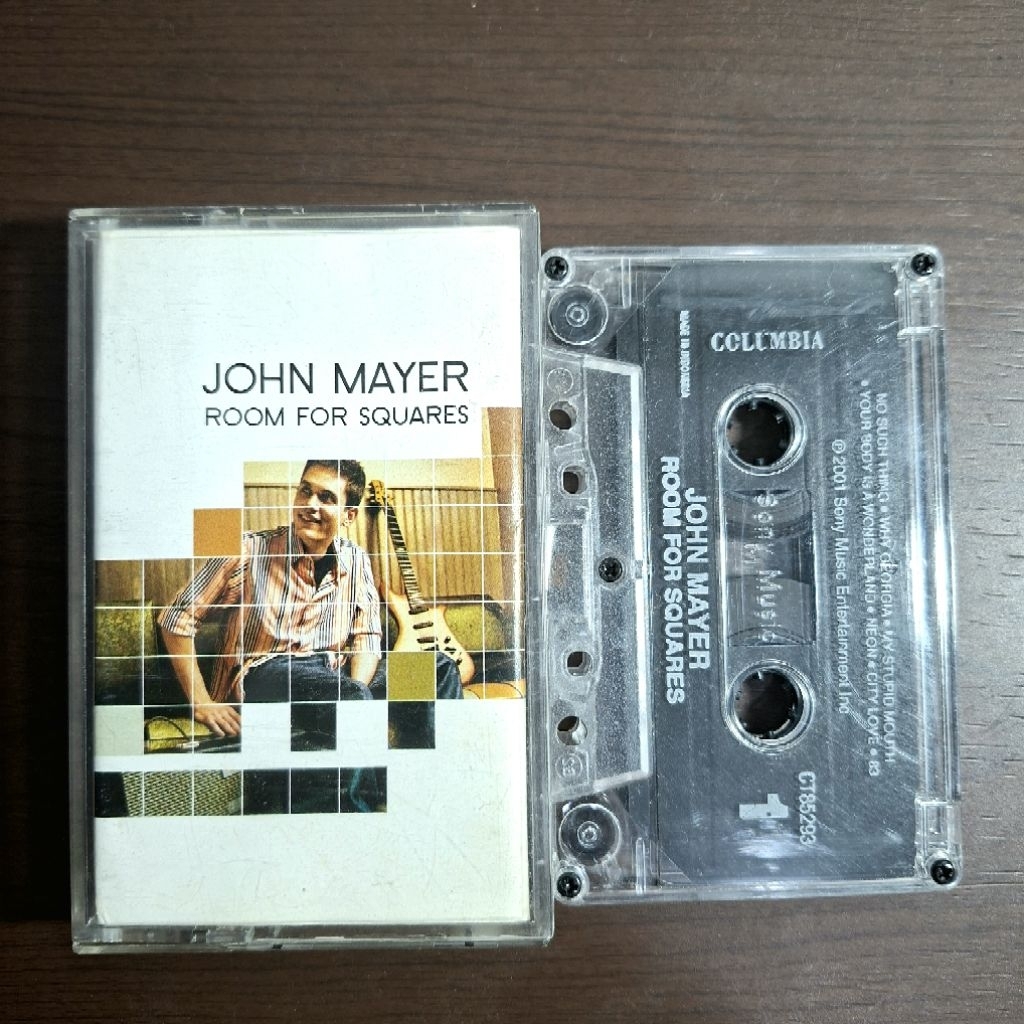 Kaset Pita John Mayer - Room fot Squares Album