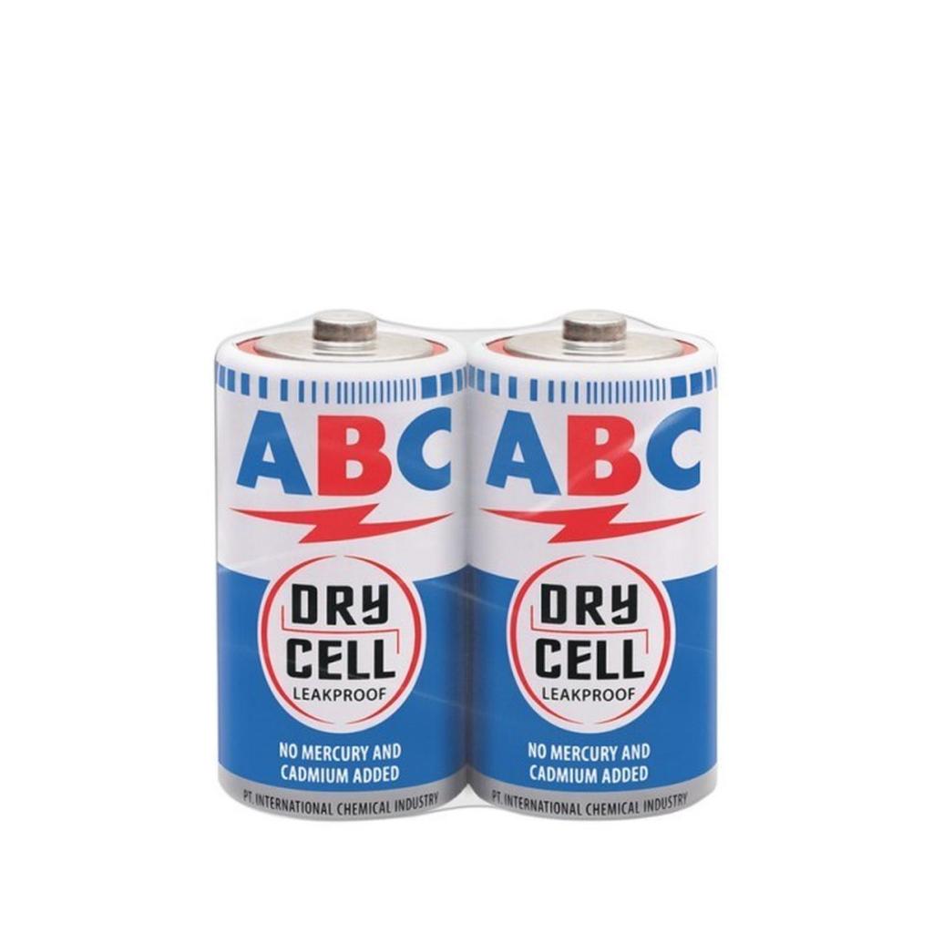 ABC R14 size C R14C 2pcs TANGGUNG Battery baterai batre biru tanggung