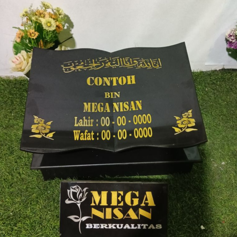 BATU NISAN GRANIT TILE( 30X40)BATU KUBURAN MAESAN GRANIT TILE+PACKING KAYU