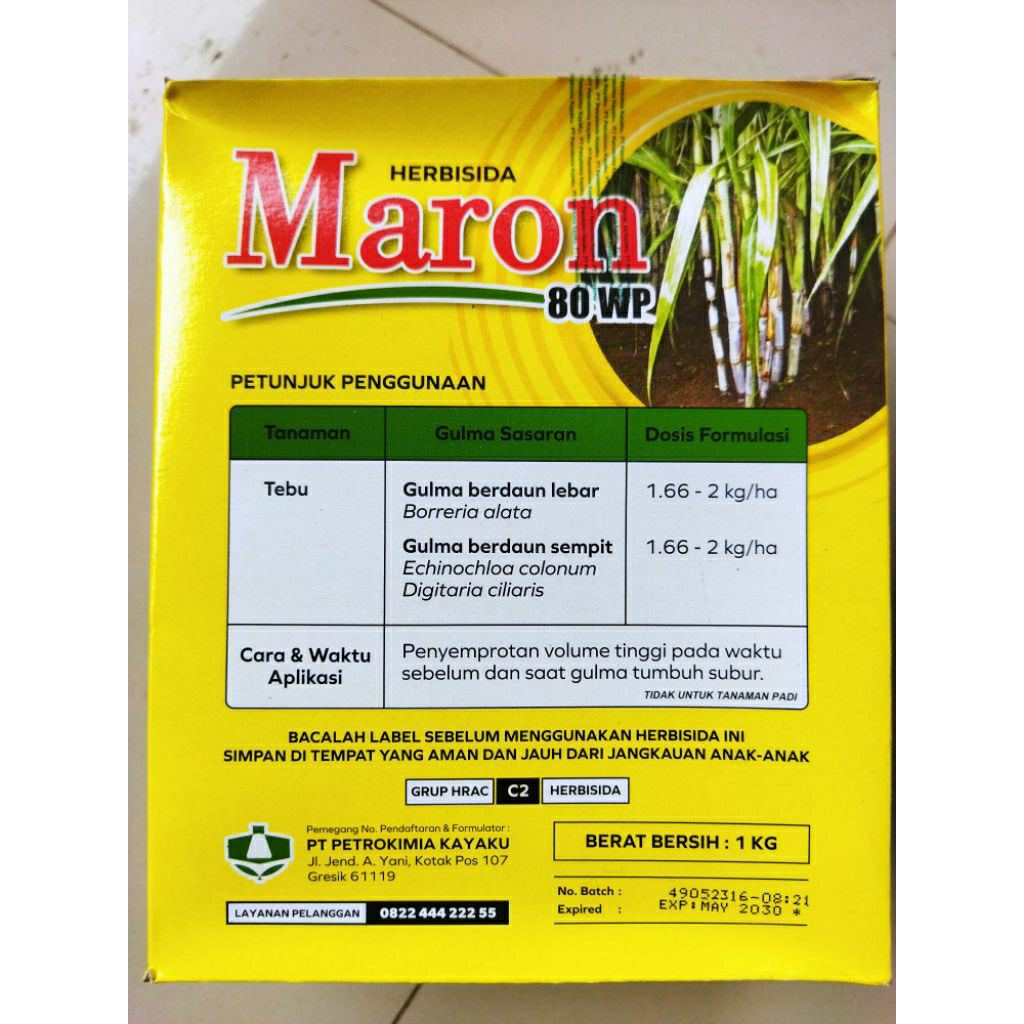 Maroon Diuron 1 kg