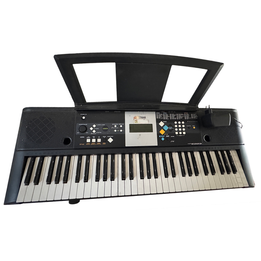 Yamaha PSR E223 lengkap stand