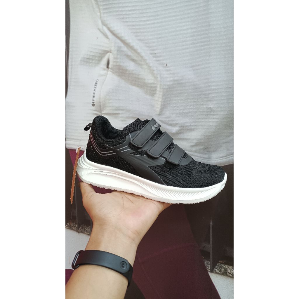 Sepatu Diadora kids Diadora Nolito Black White