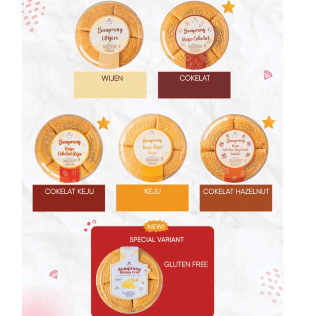 loves semprong 250g - loves semprong cokelat - semprong keju