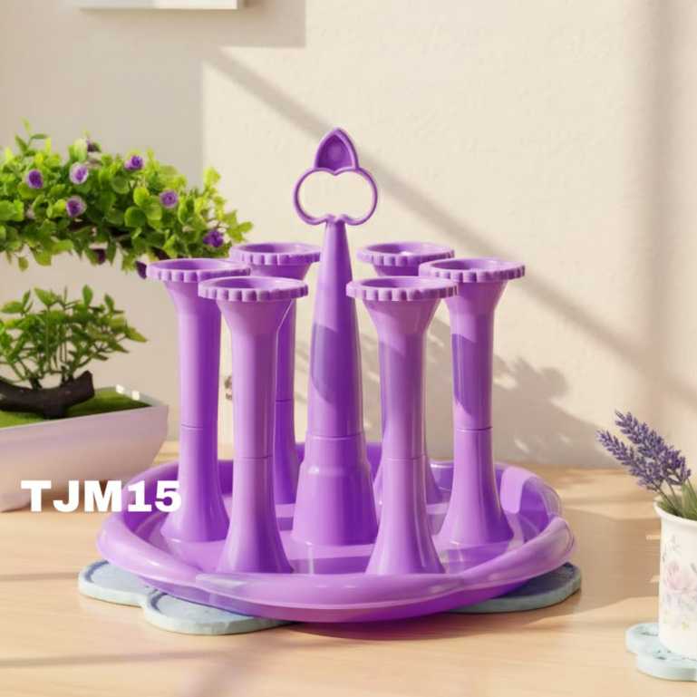Rak Gelas 6 Tangkai Stand Glass NP COLLECTION
