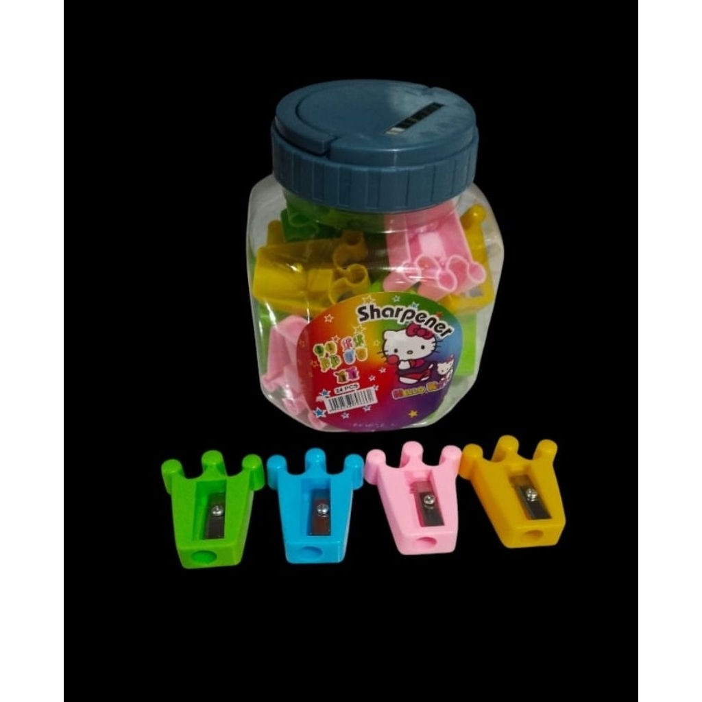 Rautan pensil toples 1 toples isi 24