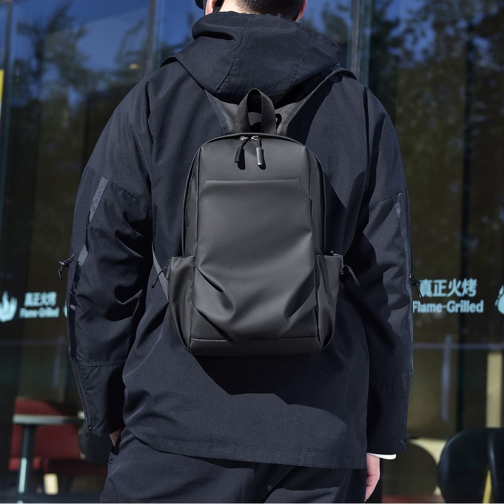 Argaloka Tas Ransel Pria Kecil Daypack Anti Air Unisex Backpack Laptop Travelling Tas Sekolah Casual