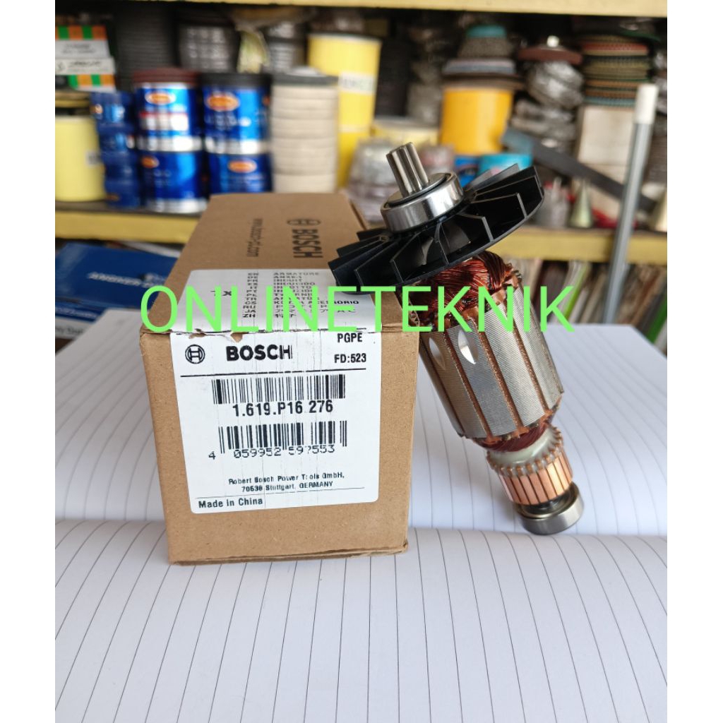 ARMATURE BOSCH GBH220 UNTUK MESIN ROTARY HAMMER BOSCH TYPE GBH220 ORIGINAL