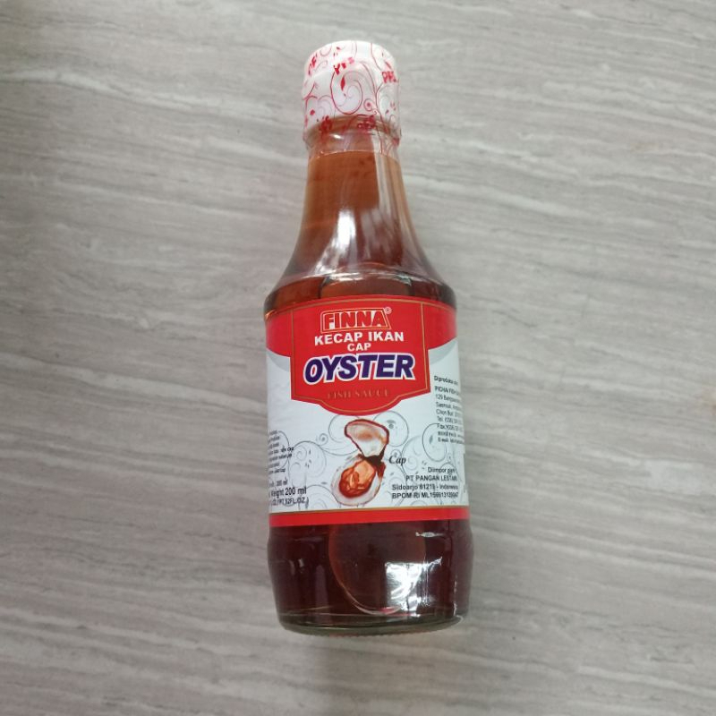 FINNA Kecap Ikan Cap Oyster 200ml / Kecap Ikan Finna