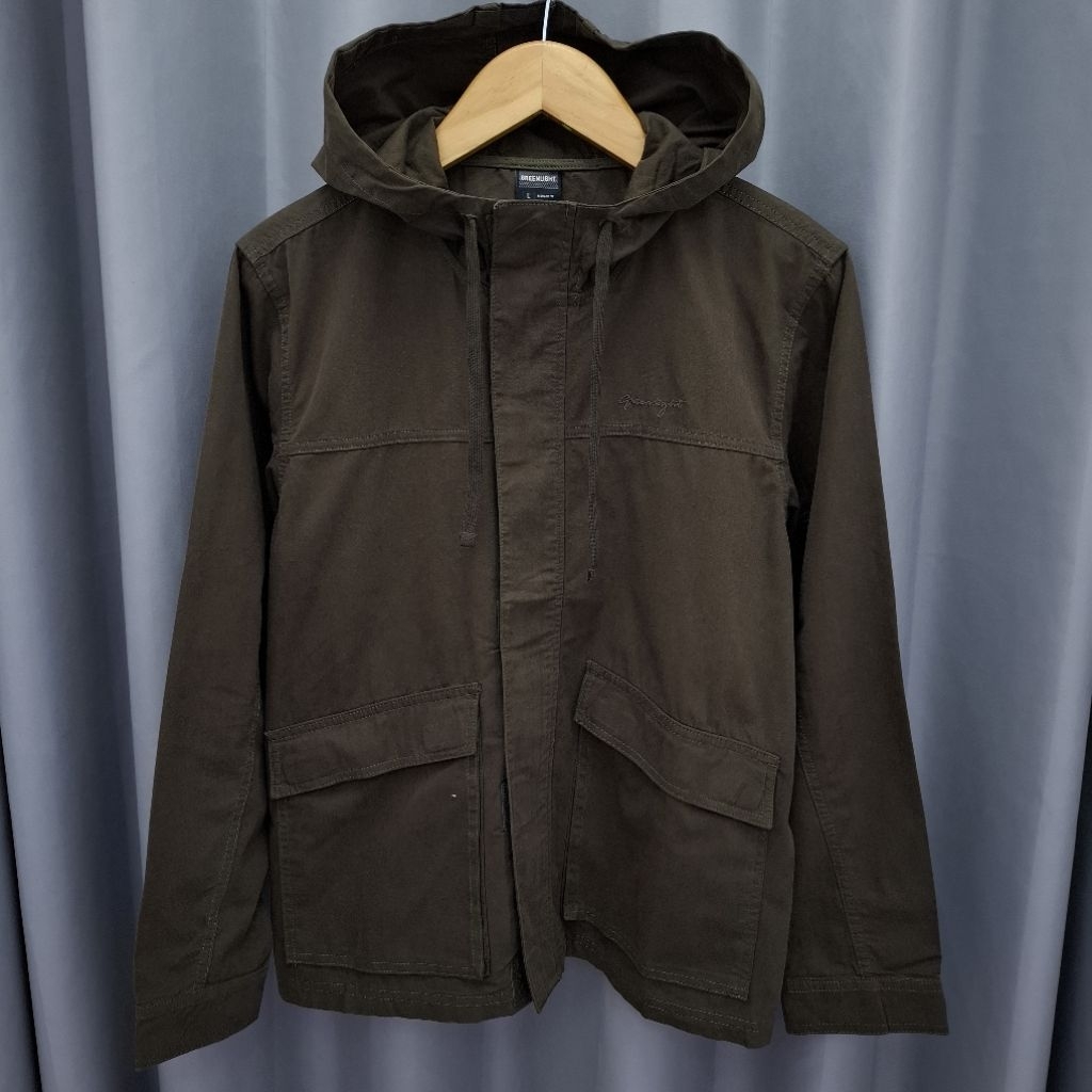 Jaket Parka Pria Hoodie GREENLIGHT New Arrival Regular Fit Original