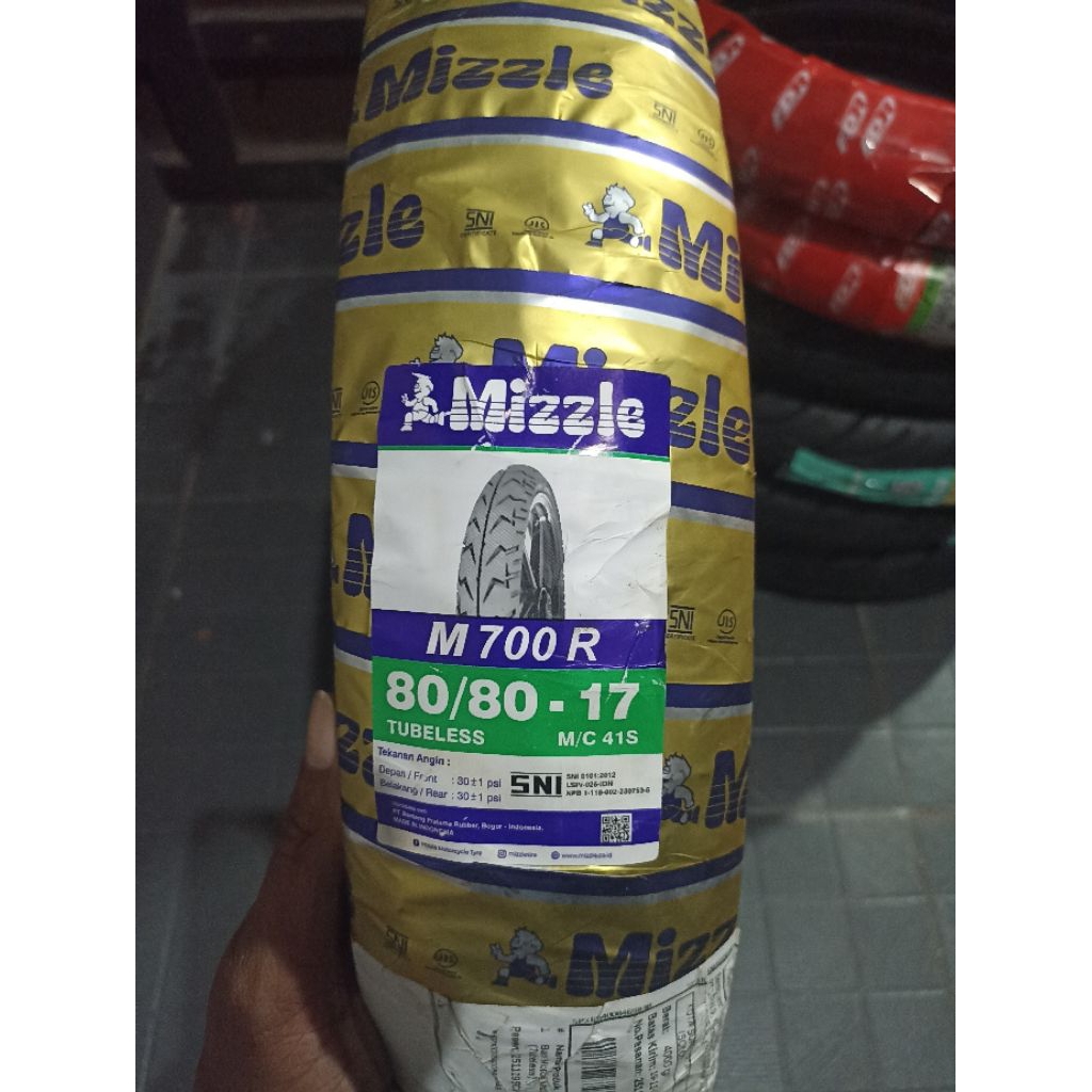 Ban mizzle m700 80/80 ring 17