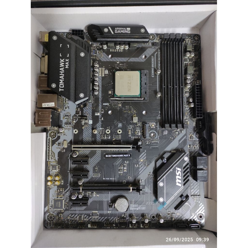 Ryzen 5 5600 & Mobo MSI B450m Tomahawk Max ii second