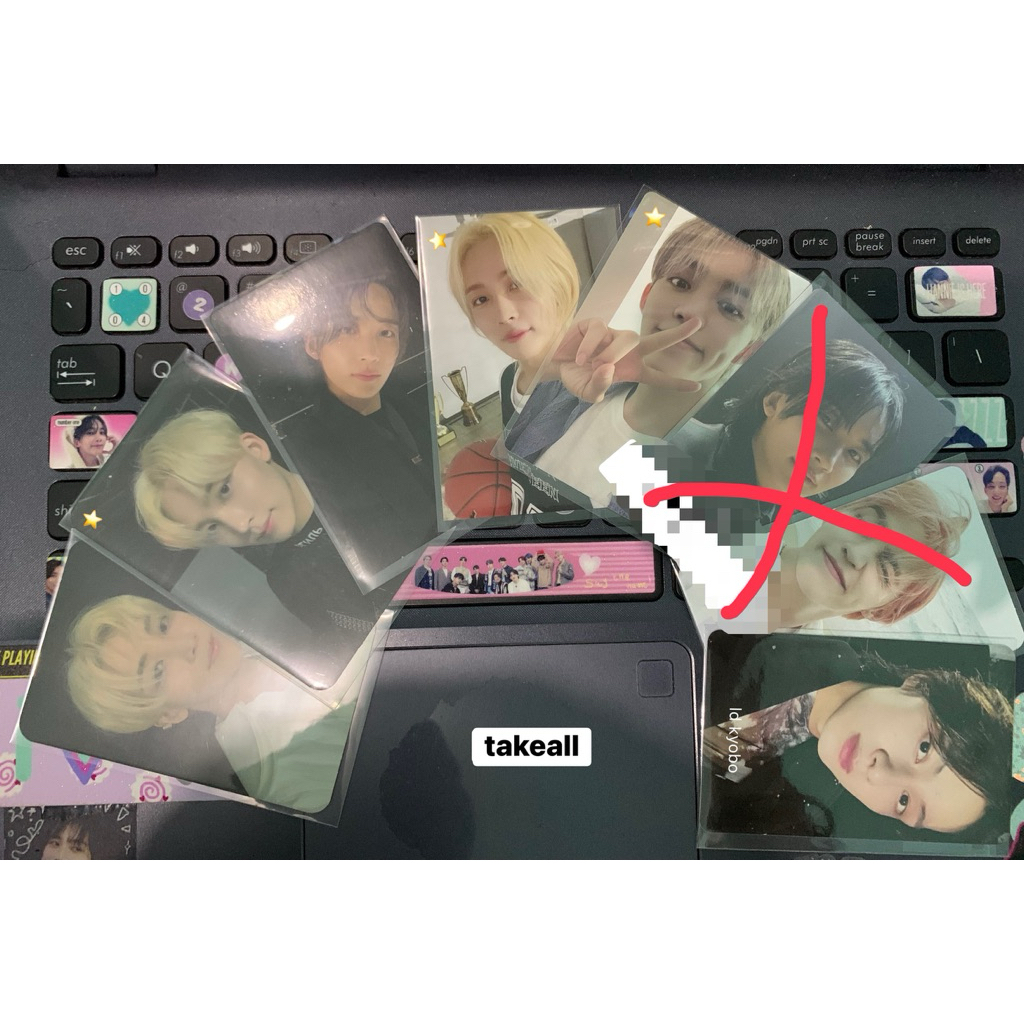 [baca deskripsi] WTS photocard official jeonghan, scoups, jun seventeen