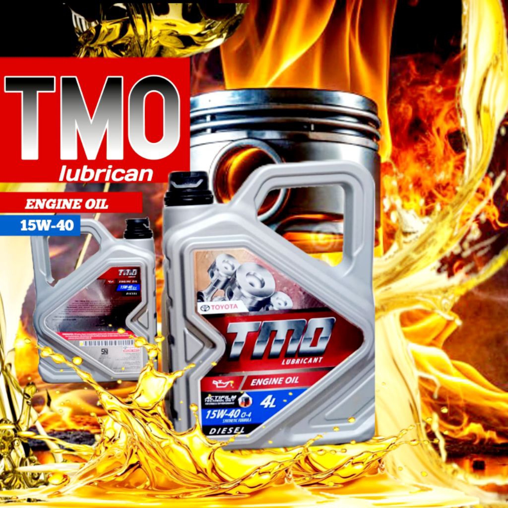 Oli mesin Diesel TOYOTA TMO 15W-40 4Liter