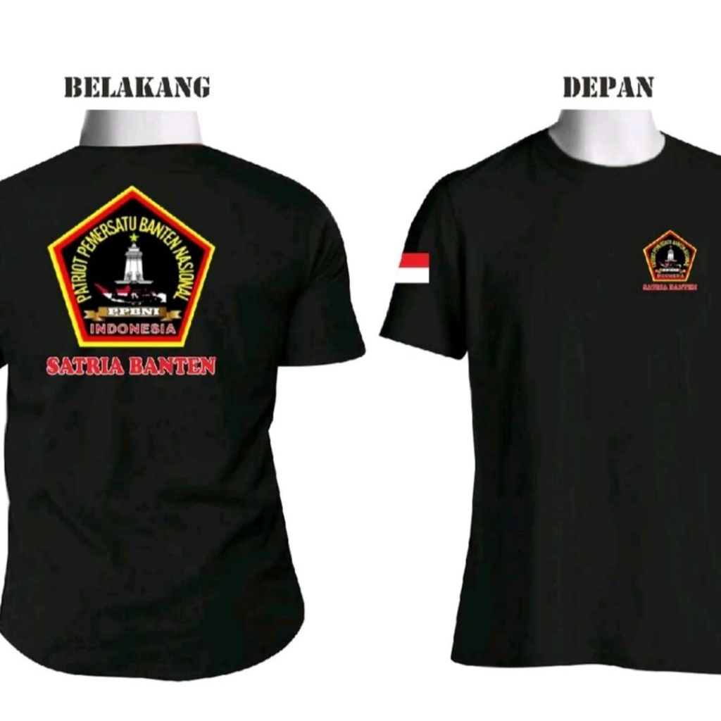 Kaos Distro SATRIA BANTEN Dtf PPBNI Kaos Distro Unisex