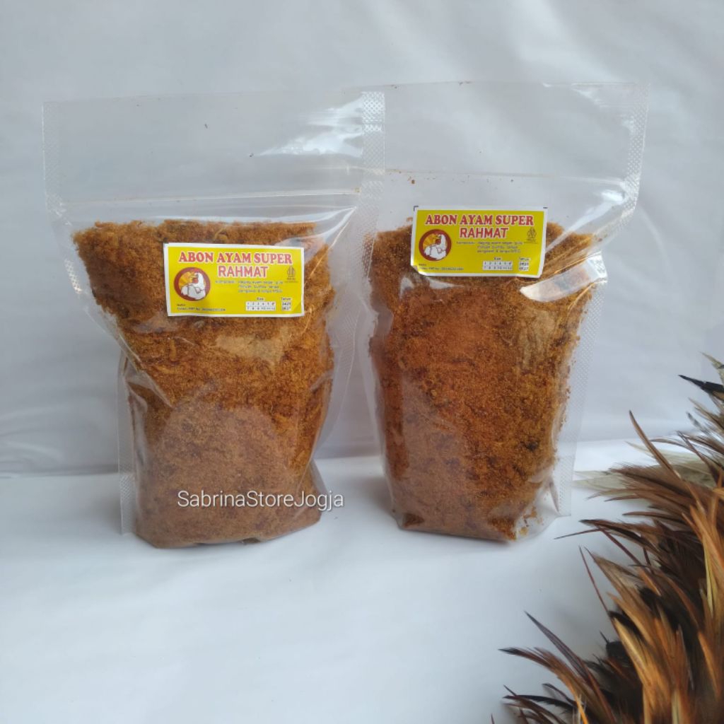 500gram Abon ayam super asli Bantul