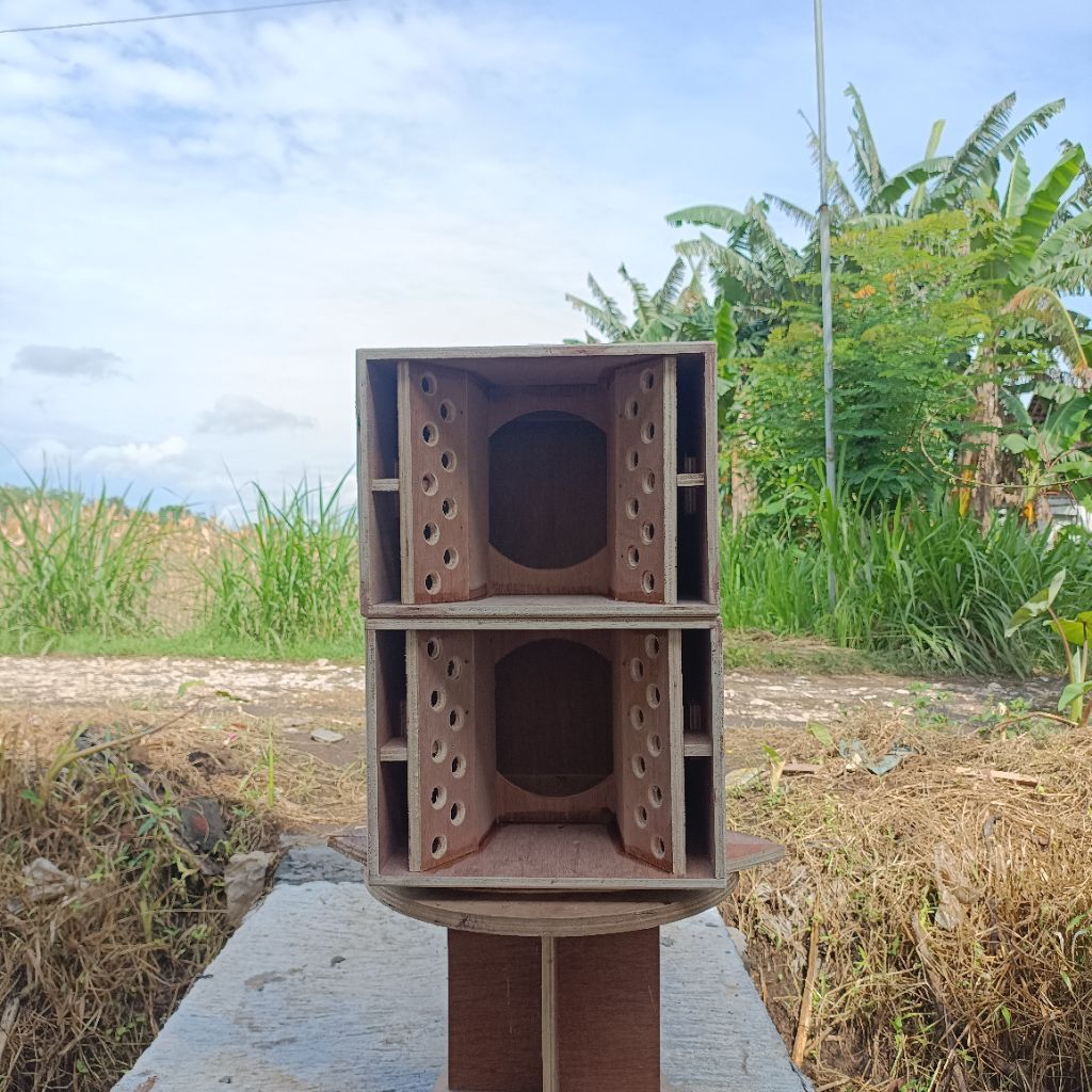 Box Paratop Single 8 Inch | Box Speaker 8" | Box Salon 8 Inch semi meranti Bass Mantap