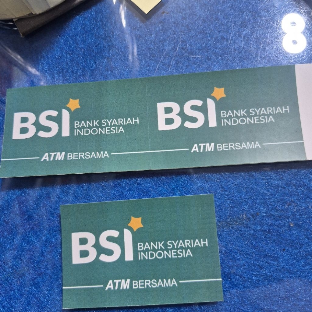 Stiker Logo BSI Untuk EDC Pax930.