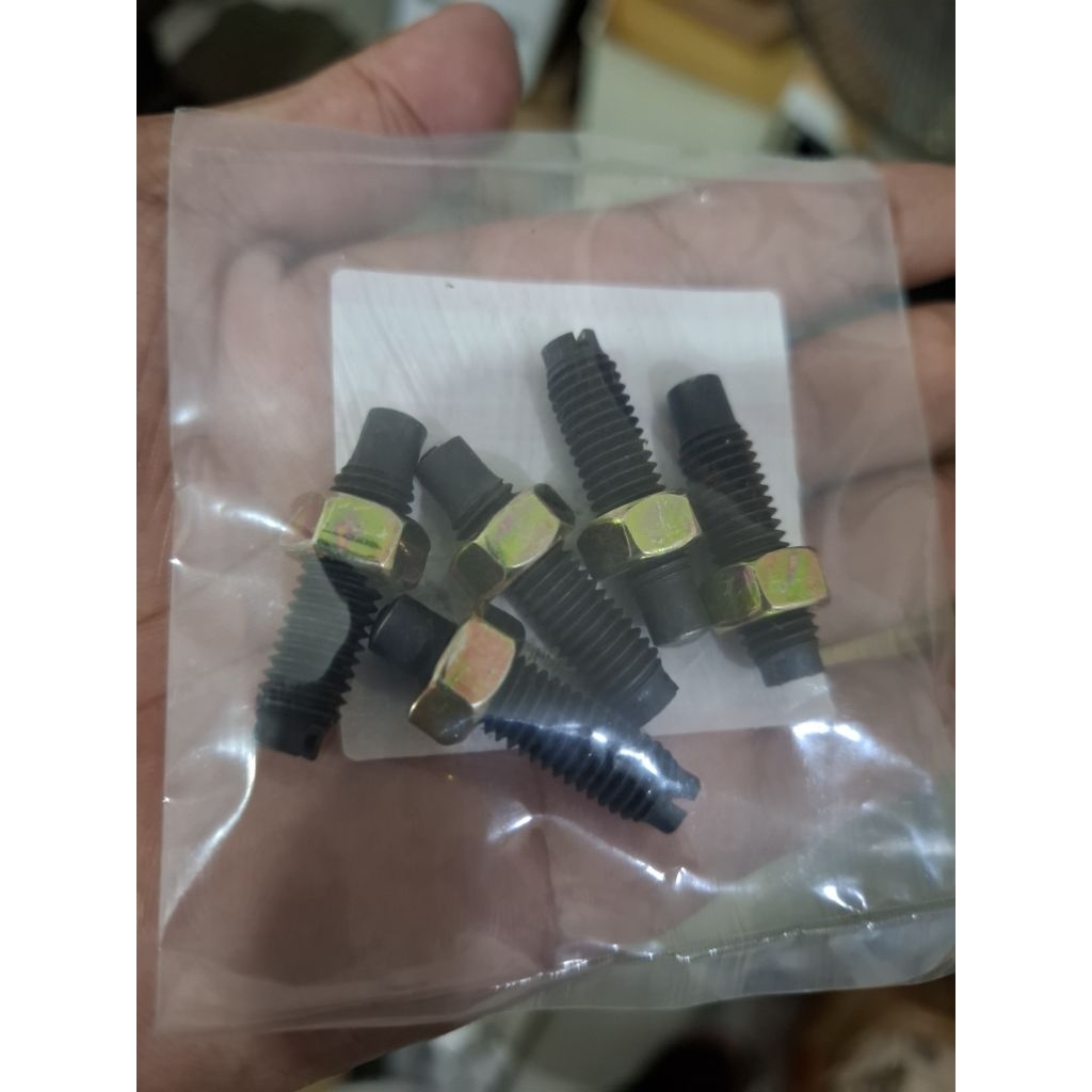 baut setelan klep/ rocker arm mitsubishi PS120 ps125 ps135 merk hamada harga 5pc