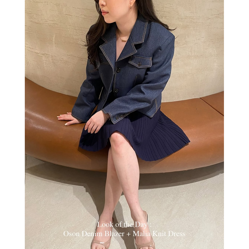 Preloved Duma Oson Outer Denim Blue