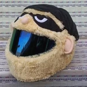 Cover Helm Robber, Cover Helm Full Face Karakter, Cover Helm Pikachu, Cover Helm Full Face, Cover He