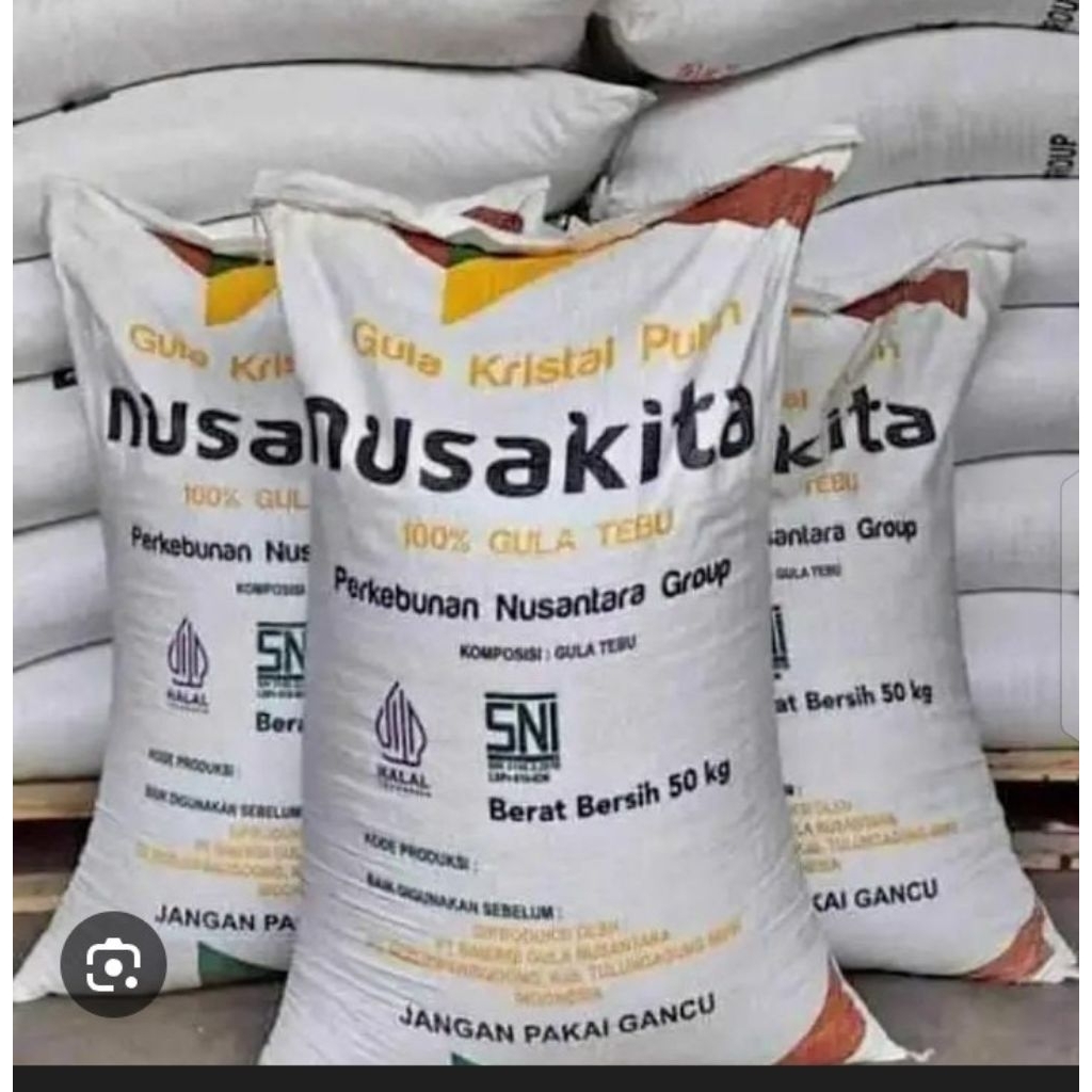 GULA PASIR PUTIH 50 KG (cek deskripsi)