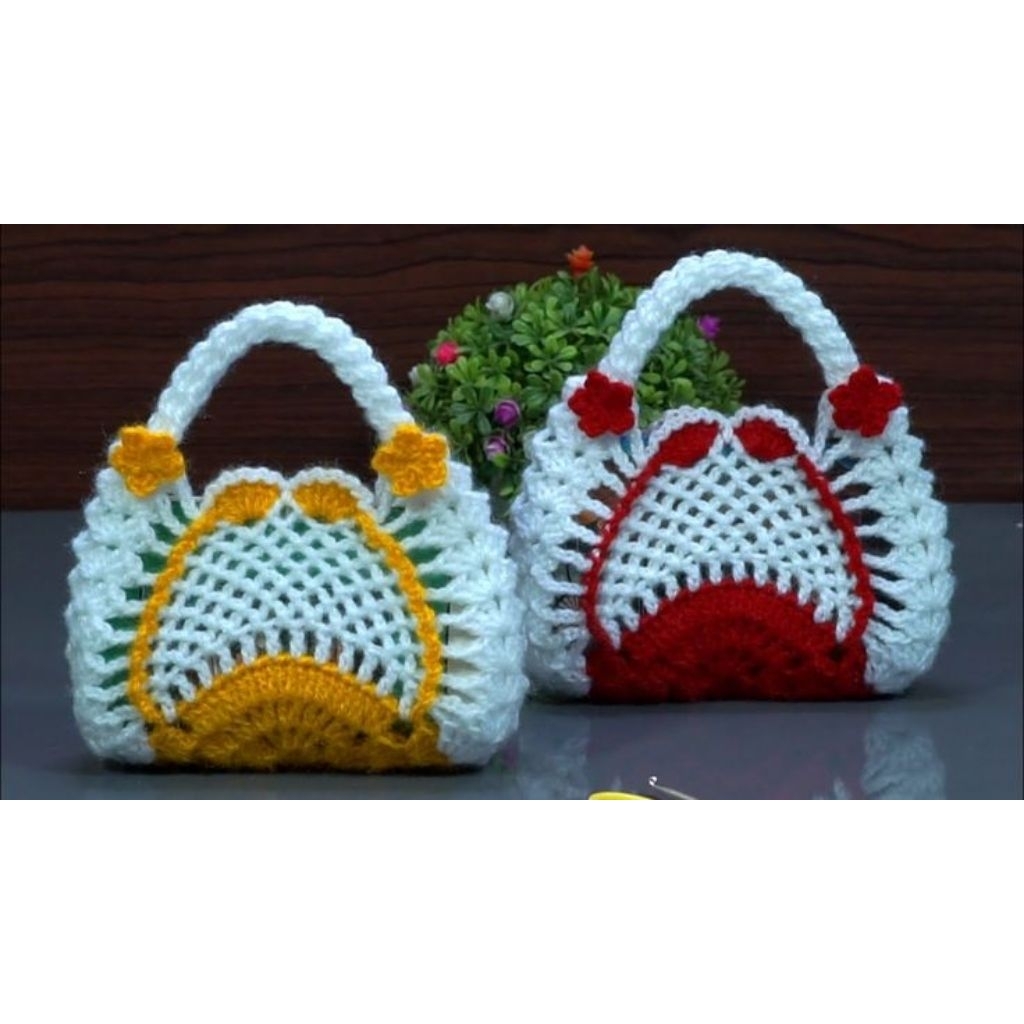 Tas HP rajut cantik limited edition