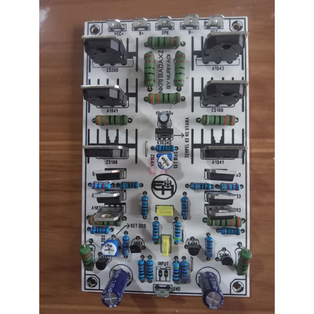 Driver Nkri Badak Modif Low Sub Mid Flat Power Amplifier